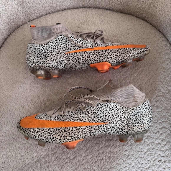Nike Mercurial Superfly 360 Safari FG US 12.5 Soccer Cleats CQ4901-180 Flyknit main image 8